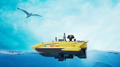 USV02無(wú)人偵測(cè)船