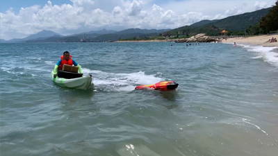 水上救援機(jī)器人用來送外賣，我看可行